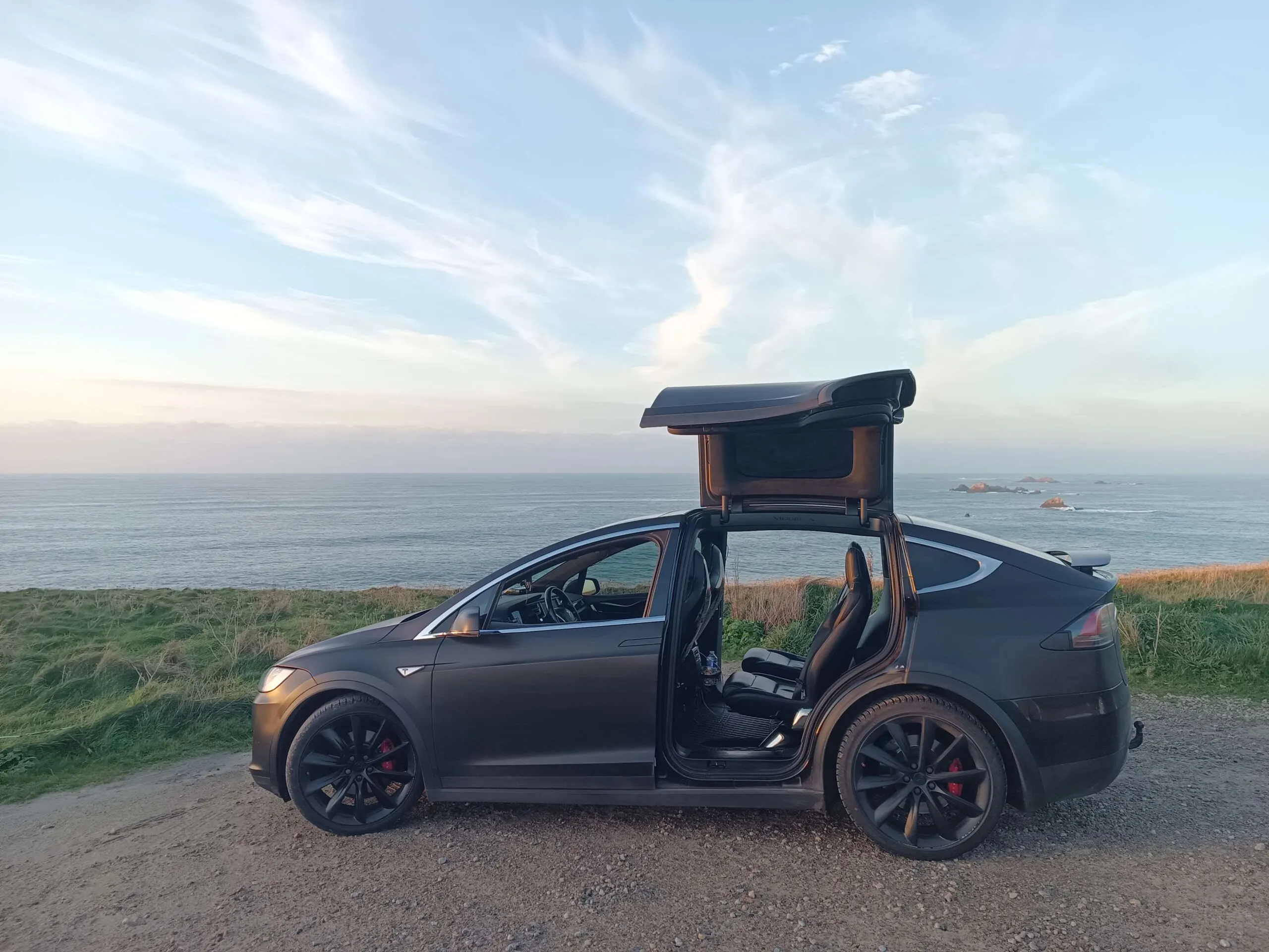 Tesla Model X de Blanche Hermine VTC